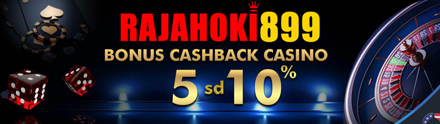 BONUS CASHBACK CASINO 5%-10%