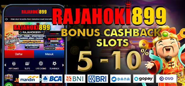 BONUS CASHBACK SLOT 5%-10%